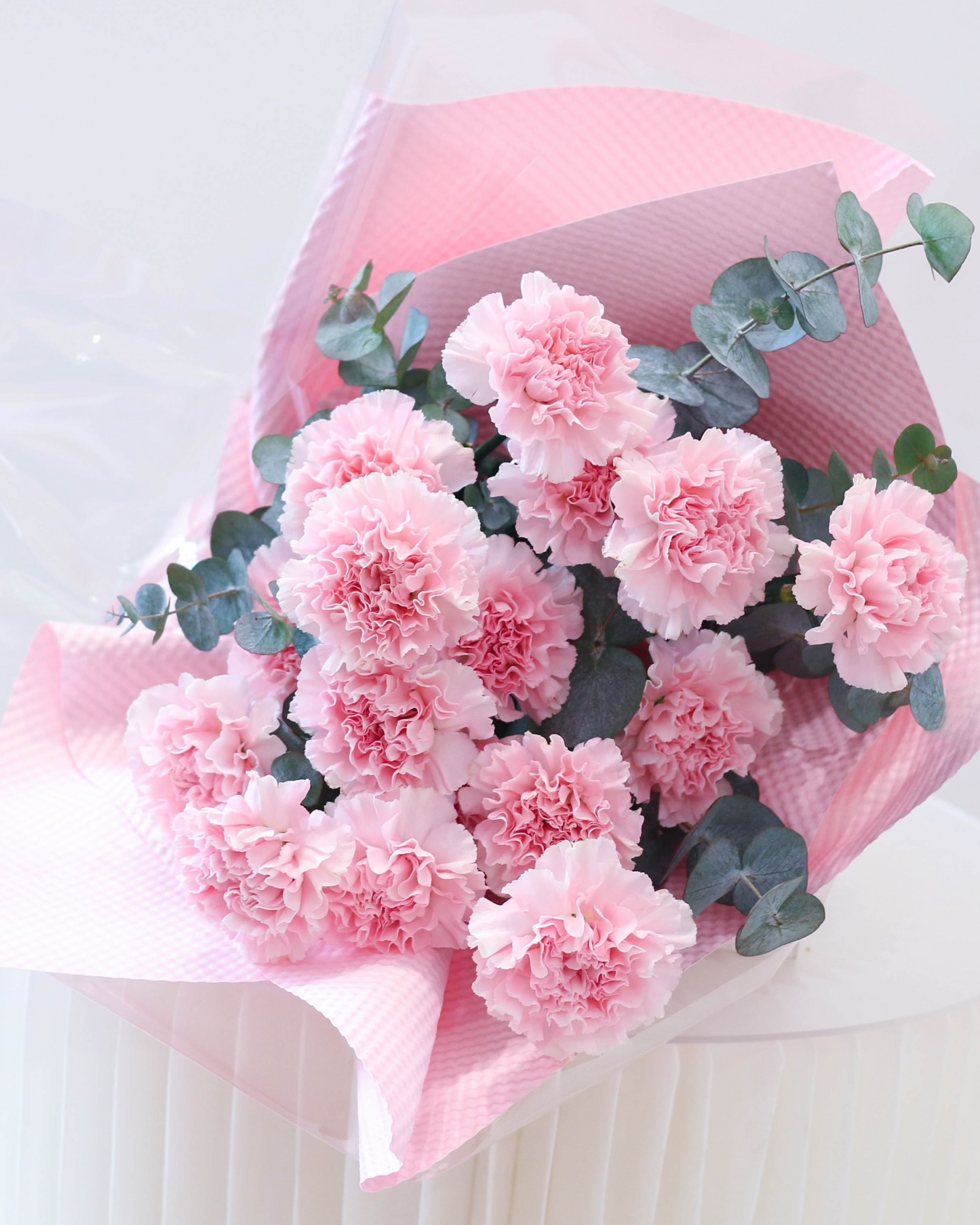 Ballet Pink Carnation Bouquet