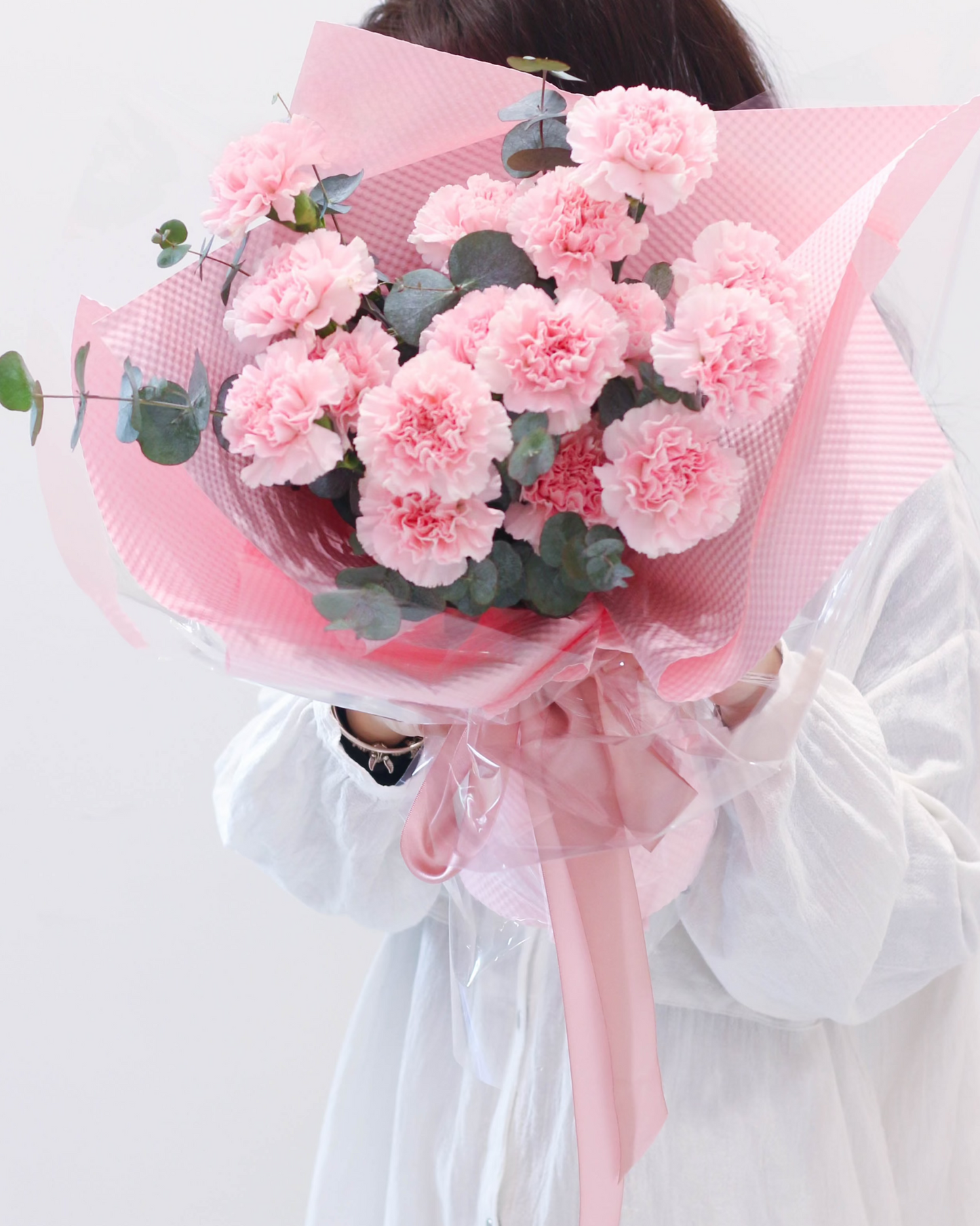 Ballet Pink Carnation Bouquet