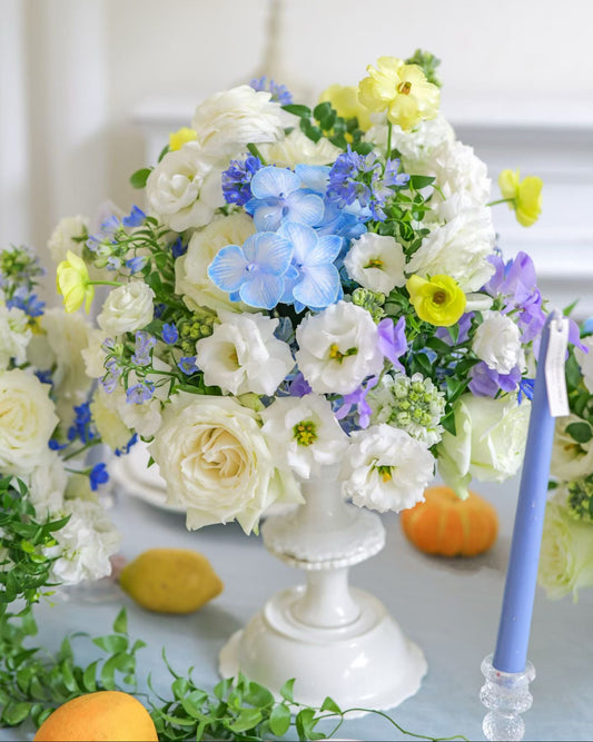 Pedestal Bowl Centerpiece —— Designer's Choice